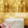 Cake Topper Forever & Always personalisiert - Satiniert - XL
