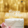 Cake Topper Happy Birthday 2 - Satiniert - XL