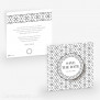 Save-the-Date Black and White 14.5 x 14.5 cm