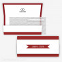 Pocketfold Wedding Ticket 21.5 x 10.5 cm